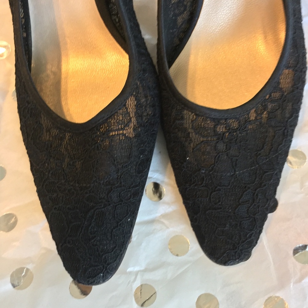 Loft Lace Kitten Heels - Gem